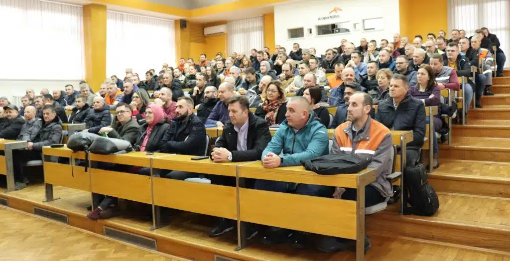 ArcelorMittal Zenica nagradila 114 radnika za izuzetan doprinos Kompaniji i performanse u okviru projekata održivih ušteda