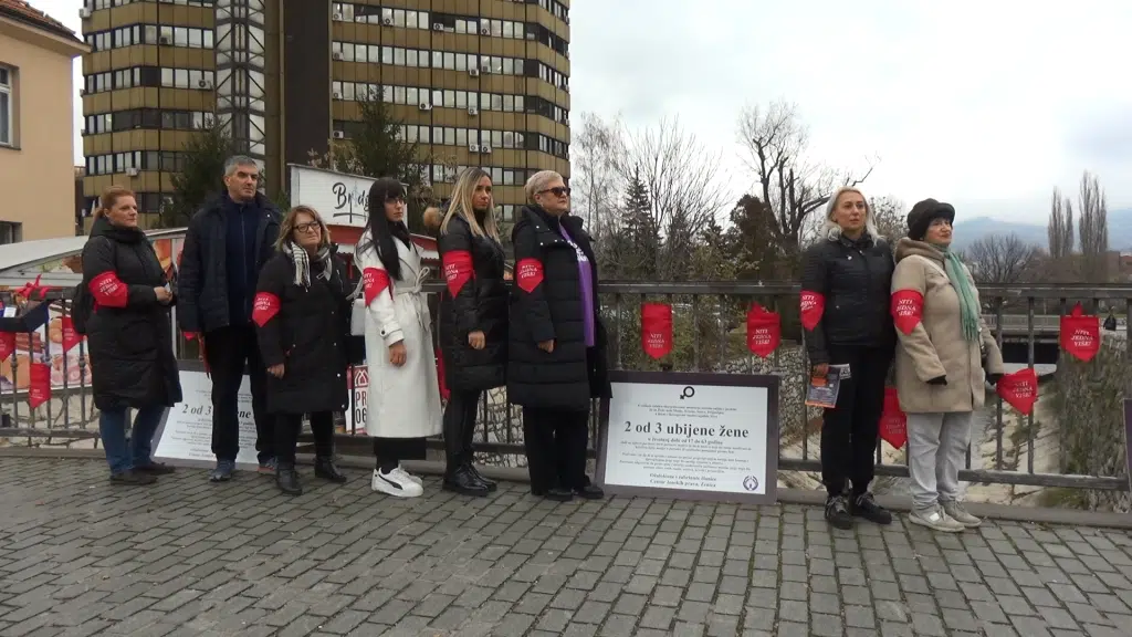 Zenica: Protesti protiv femicida i nasilja nad ženama
