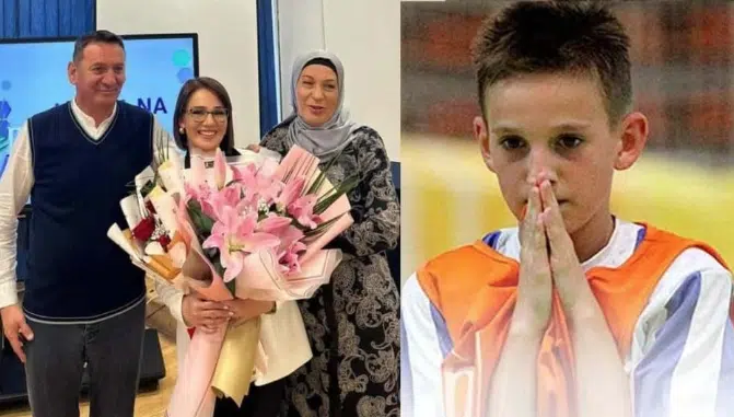 (FOTO) „NA HARUNOV MEZAR NIKAD NE IDEMO ZAJEDNO“ Potresna priča porodice Mujkić iz Zenice: Sin ubijen na velikom odmoru, a deset godina kasnije kćerka Iman diplomirala