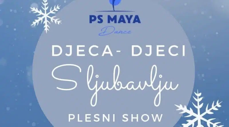 Travnik: U petak plesno-humanitarni show “Djeca, djeci s ljubavi” za pomoć najpotrebnijima