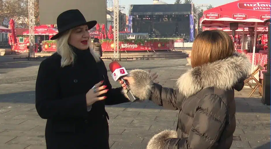 Sve spremno za doček Nove godine na Trgu slobode (VIDEO)