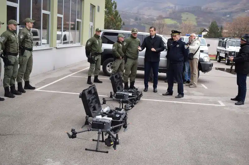 Uprava policije MUP-a ZDK nabavila četiri drona