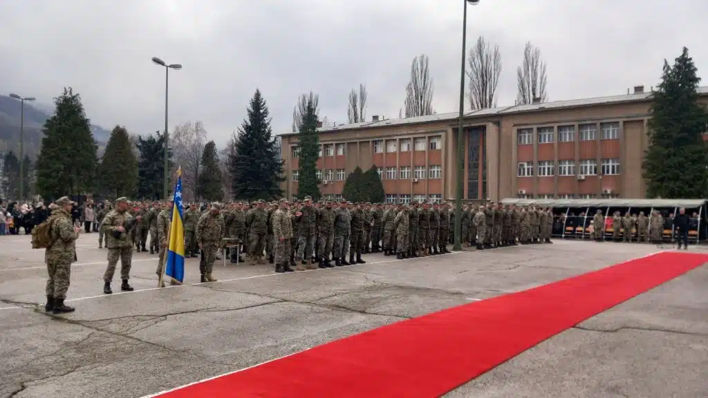Održana ceremonija povodom završetka obuke u Kasarni Travnik (FOTO)