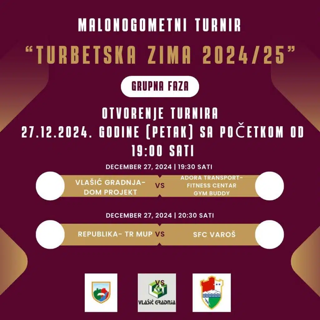 Malonogometni turnir „Turbetska Zima 2024/25“