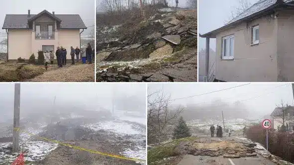 Katastrofa u blizini Maglaja, klizište prijeti kućama