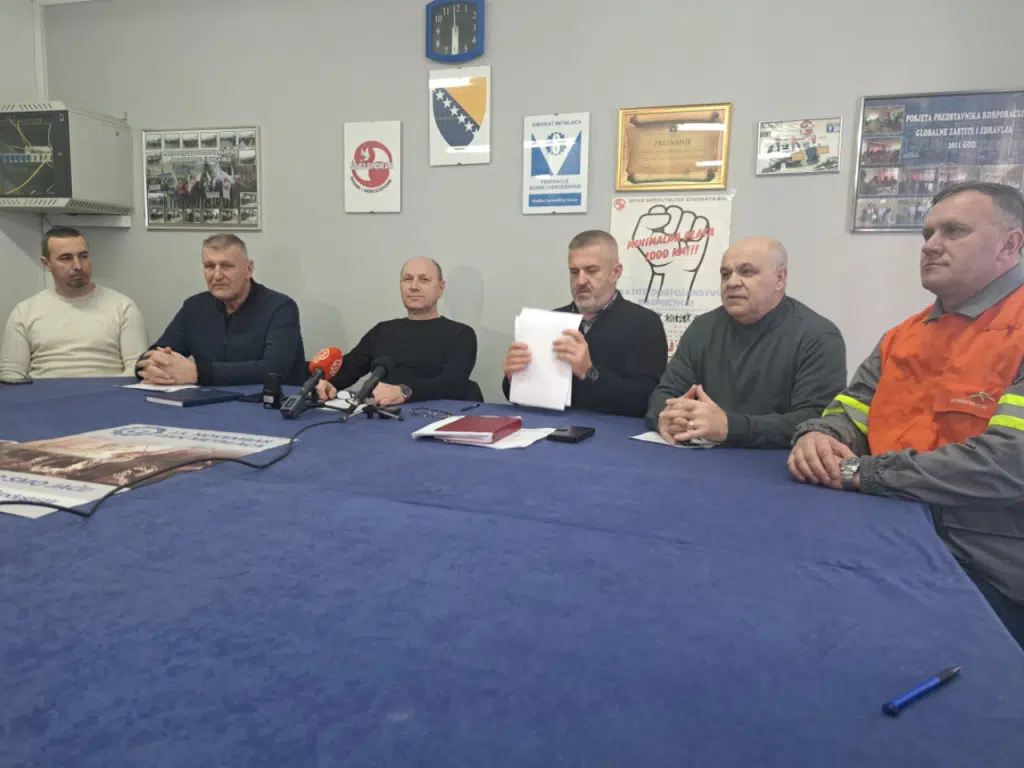Sindikalci pozdravljaju Odluku Vlade Federacije BiH o minimalnoj plati od 1000 KM