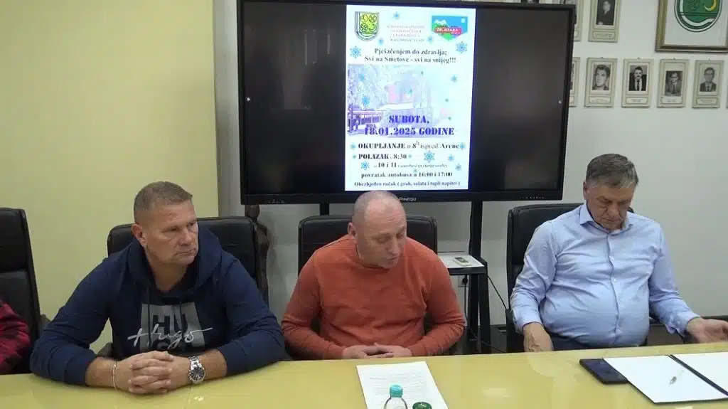 U subotu pohod “Pješačenjem do zdravlja – Svi na Smetove – Svi na snijeg”