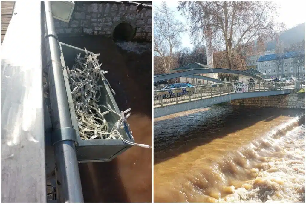 Uništena i ukradena novogodišnja rasvjeta sa sarajevskih mostova, sve prijavljeno policiji
