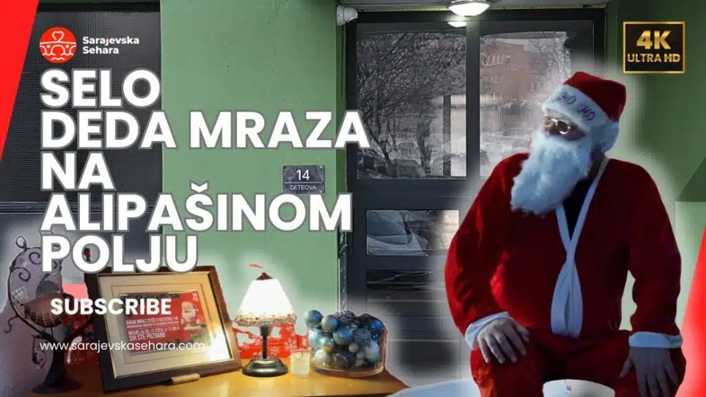 Video/ Selo Deda Mraza na Alipašinom Polju: Komšije iz Geteove 14 obradovali svu djecu paketićima i novogodišnjim druženjem