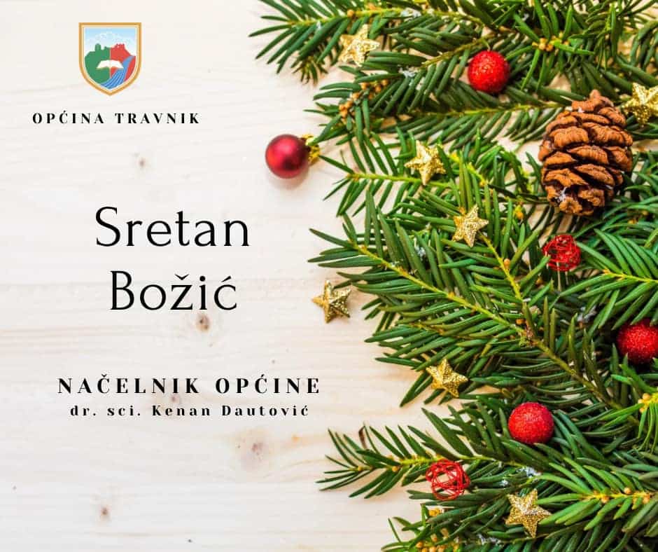 Čestitka načelnika Općine Travnik povodom obilježavanja pravoslavnog Božića