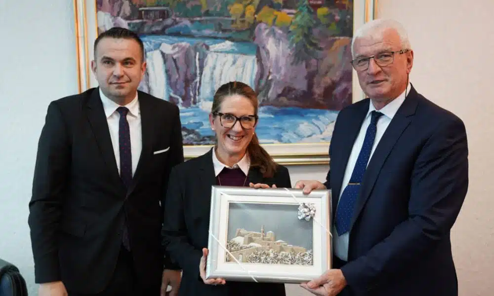 Predsjedatelj Sabora i predsjednik Vlade SBK primili veleposlanicu Švedske u BiH