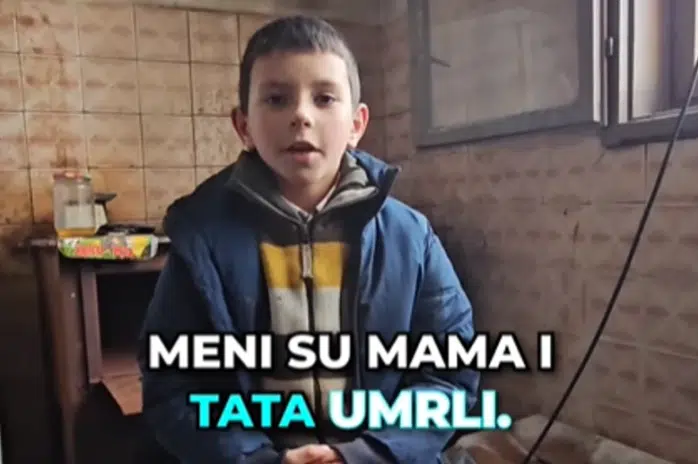 (VIDEO) „NAJVIŠE BIH VOLIO DA IMAM KUPATILO“ Dječak Stefan treba našu pomoć, dom u kojem živi neuslovan je, a na pomen njegove preminule majke suze same kreću