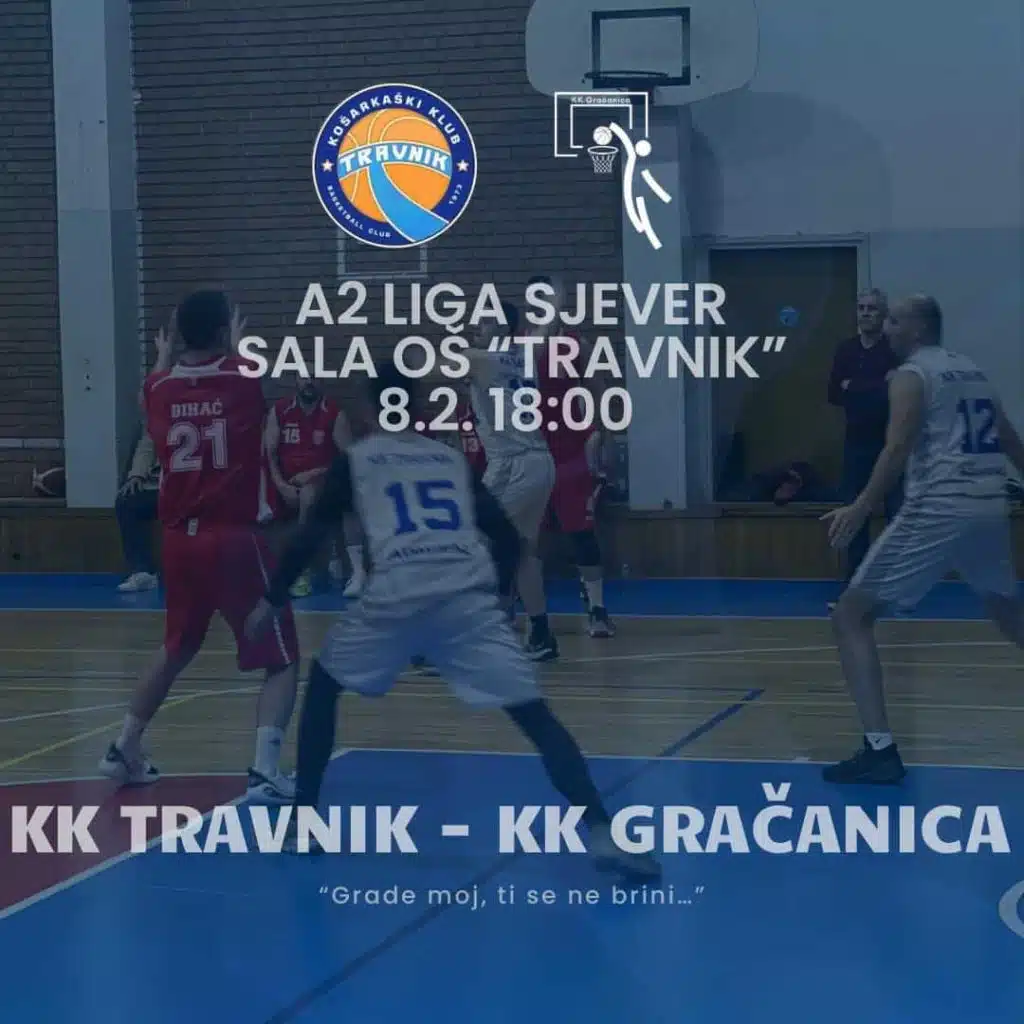 KK Travnik u subotu dočekuje KK Gračanica