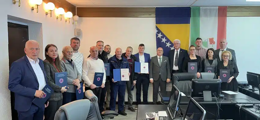 Dodijeljena priznanja povodom Dana civilne zaštite SBK-a