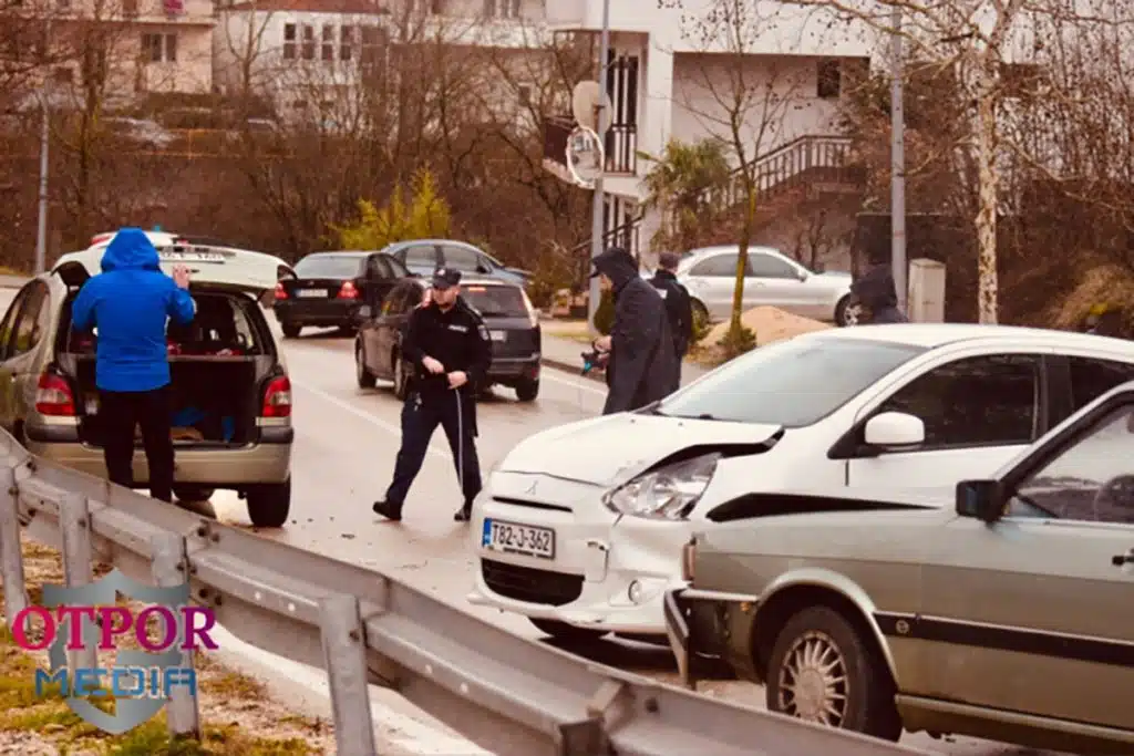 Lančani sudar više vozila na Brigu