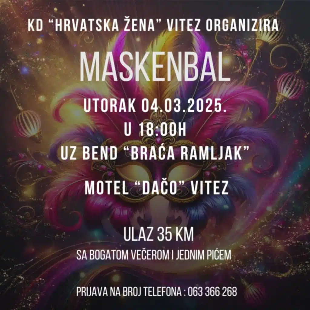 Maškarada u svadbenom salonu Dačo