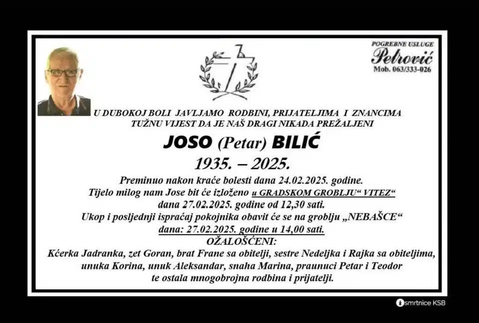 Preminuo viteški profesionalni novinar, bio je i predsjednik NK ‘Vitez’
