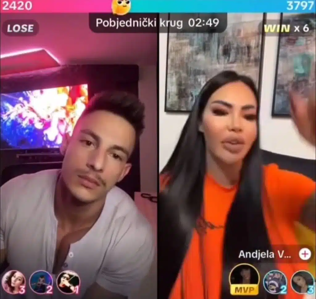 Svađa u live-u na TikToku: Anđela Vještica vrištala na bivšeg zaručnika a komentari su preludi!