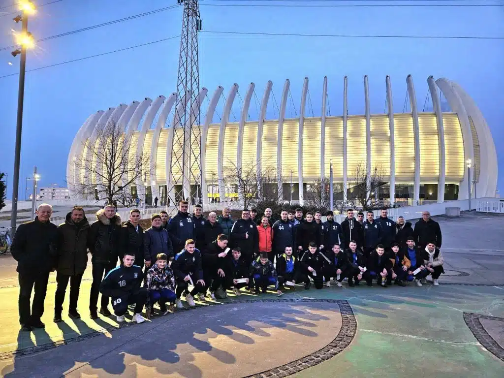 Rukometaši RK “Borac” Travnik prisustvovali utakmici HC „Zagreb” – „Kolstad Handbold” u Zagrebu