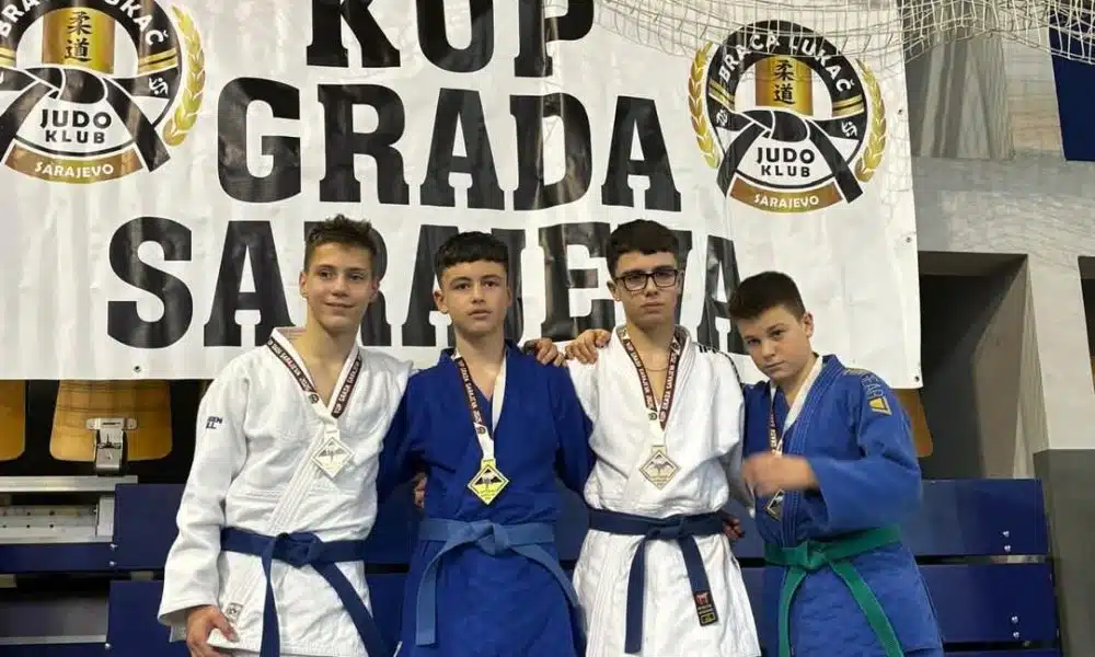 Judo klub “Nova Bila” ostvario sjajne rezultate na natjecanju Grada Sarajeva