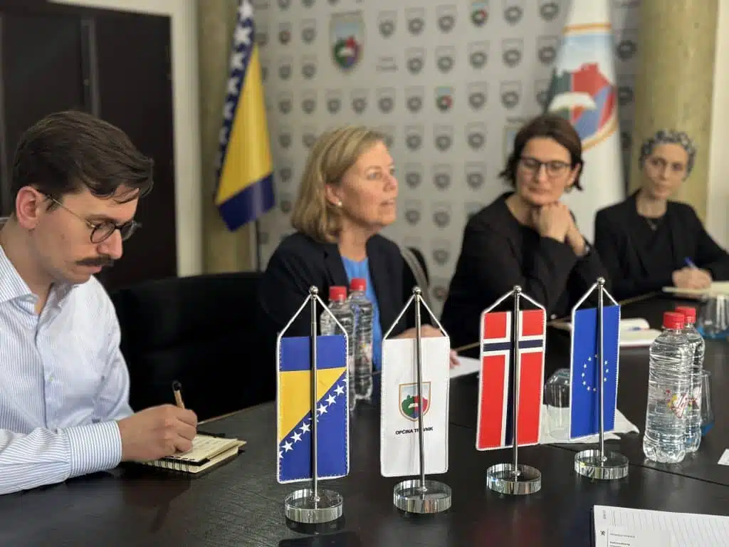 Ambasadorica Kraljevine Norveške Kathrine Biering u prvoj zvaničnoj posjeti Travniku