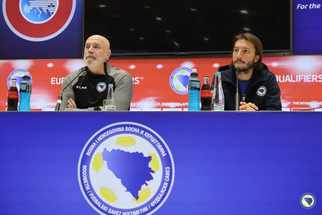 Barbarez i Šunjić uoči utakmice sa Kiprom