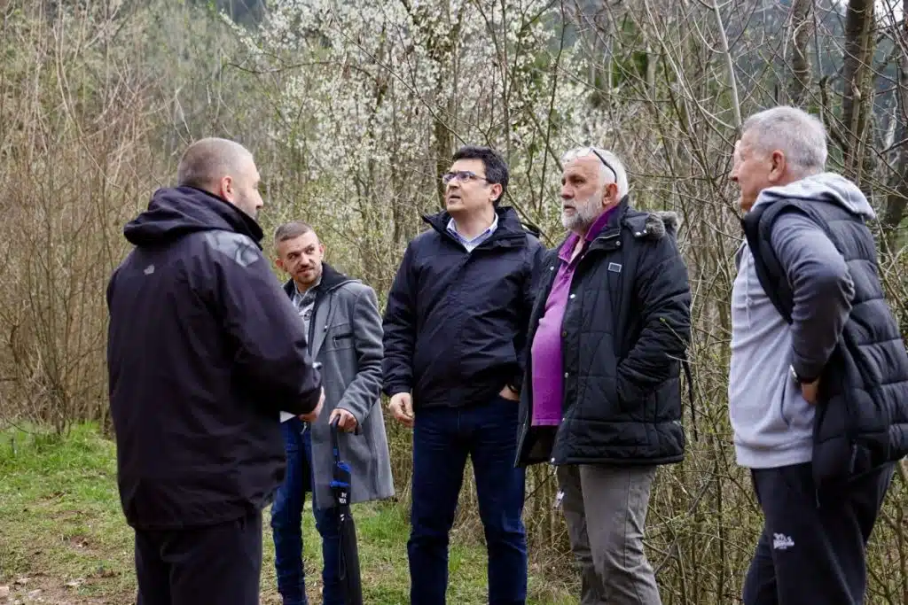 Gradonačelnik Sarajeva obišao klizište na Curinim njivama: Situacija alarmantna