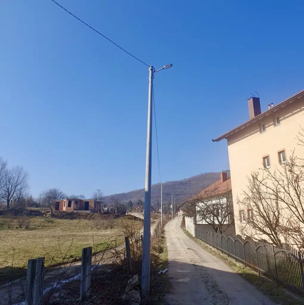 Dopuna javne rasvjete u MZ Slimena: Poboljšanje sigurnosti i vidljivosti