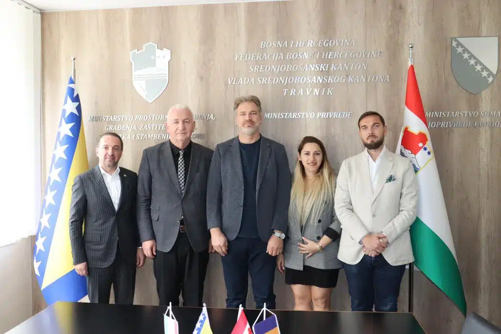 Ministar privrede SBK Sedžad Milanović ugostio predsjednika Turske asocijacije mladih poslovnih lidera TÜGİAD