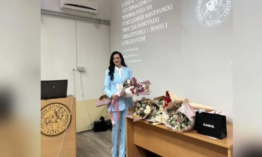 Vitežanka Marija Kvasina stekla titulu doktorice znanosti