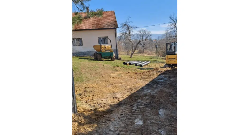 U toku radovi na izgradnji kanalizacione mreže Putićevo – Nova Bila