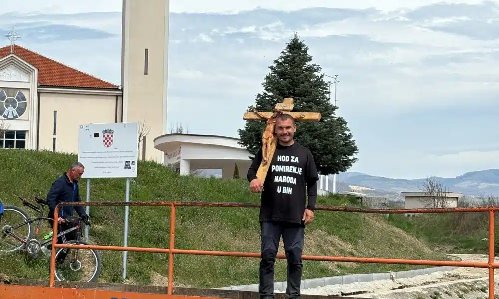 Hodočasnik Josip Jelinić stigao Novi Travnik