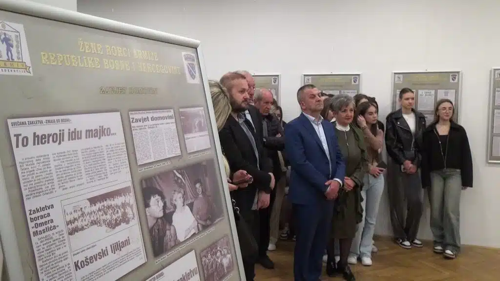Otvorena izložba “Žene borci Armije Republike BiH”