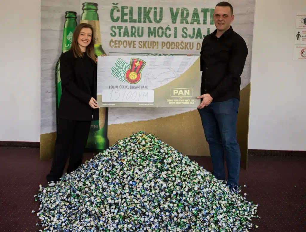 Za šest mjeseci Zeničani sakupili 157.000 čepova za NK Čelik