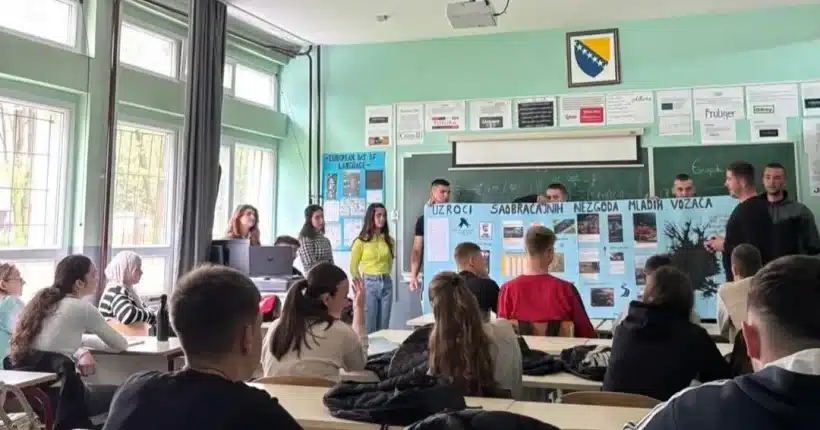 MSŠ “Vitez”: Uzroci prometnih nesreća kod mladih