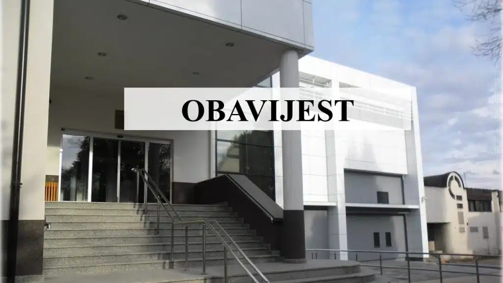 Obavijest iz Općinskog suda u Bugojnu za stranke