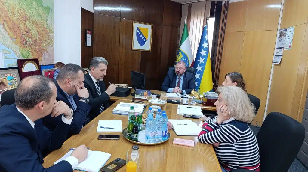 Sastanak ministra Šibonjića sa predstavnicima RMU Breza: Podrška nastavku rada rudnika i očuvanju radnih mjesta