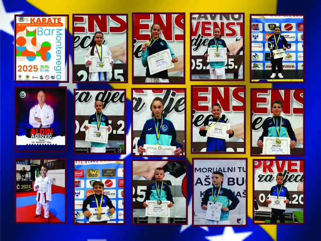 Karate klub ”Mladost” Vitez: 13 reprezentativaca dobilo poziv za odlazak na Balkansko prvenstvo za djecu u Bar /Turska