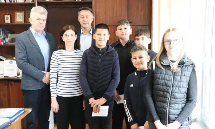 Načelnik Marjanović primio nagrađene učenike Osnovne glazbene škole “Jakov Gotovac” Novi Travnik Područni odjel Vitez