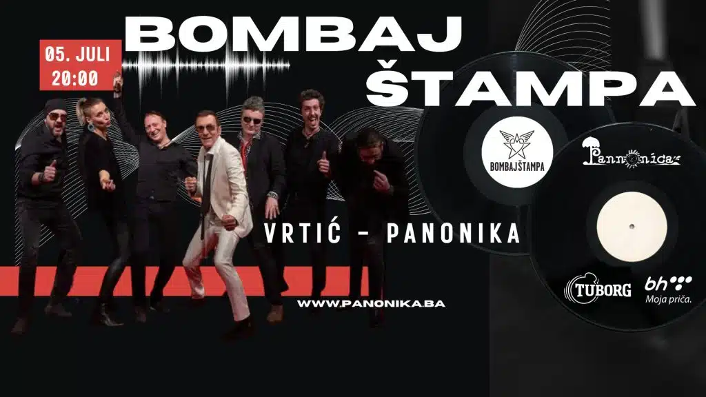 Bombaj Štampa dolazi u Tuzlu – Rock spektakl 5. jula na Panonici!