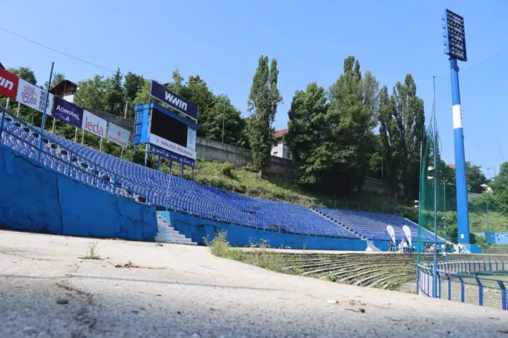 Počinje izgradnja Južne tribine stadiona Grbavica