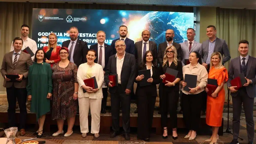 U sklopu projekta Digitalizacija privrede ZDK proglašene najuspješnije kompanije i izvoznici ZDK-a