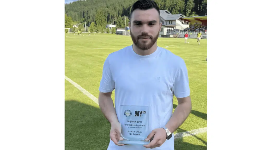 Travničanin Hamza Gasal proglašen za najboljeg igrača Prve lige FBiH