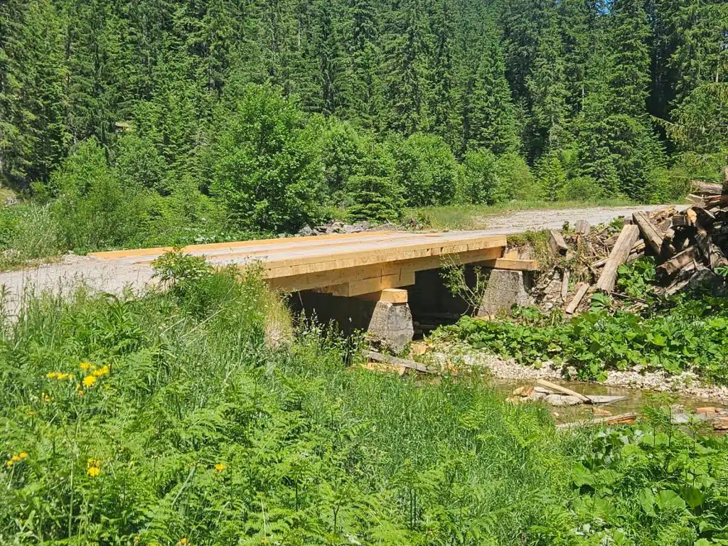 Popravljen most na Vlašiću koji vodi prema Koričanima (FOTO)
