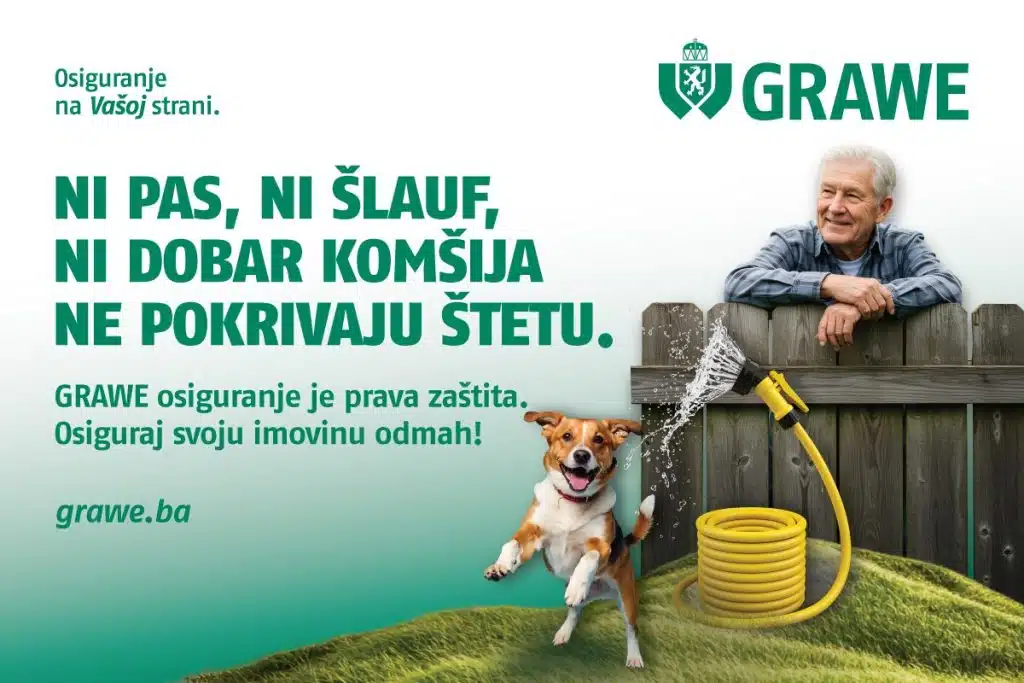 Ni pas, ni šlauf, ni dobar komšija ne pokrivaju štetu. GRAWE osiguranje je prava zaštita
