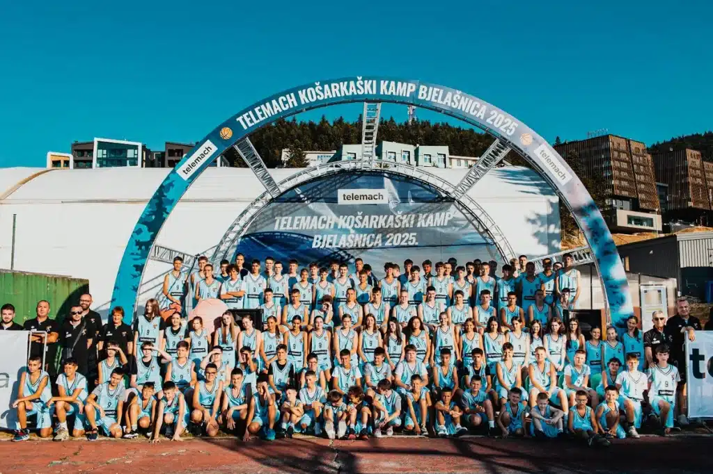 Završen Telemach košarkaški kamp 2025: Mjesto gdje počinju karijere reprezentativaca