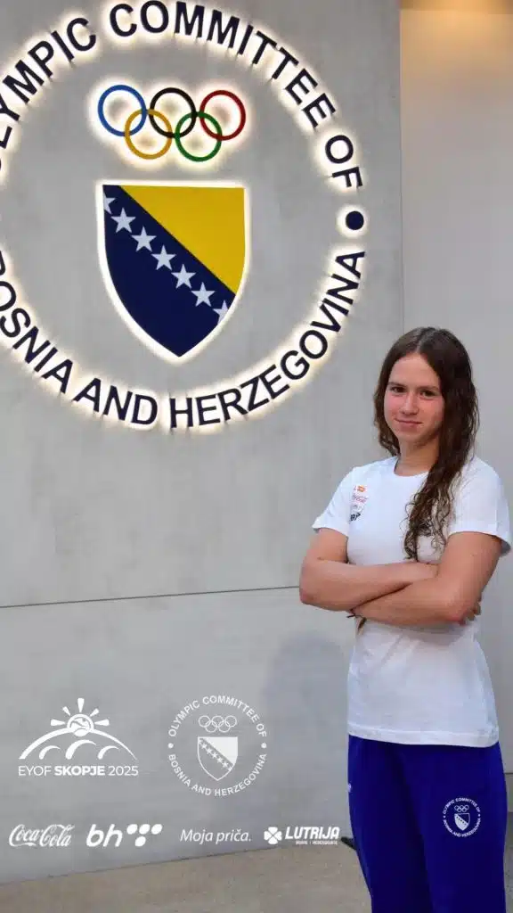 Zerina Vrabac donijela srebro BiH na EYOF-u u Skoplju