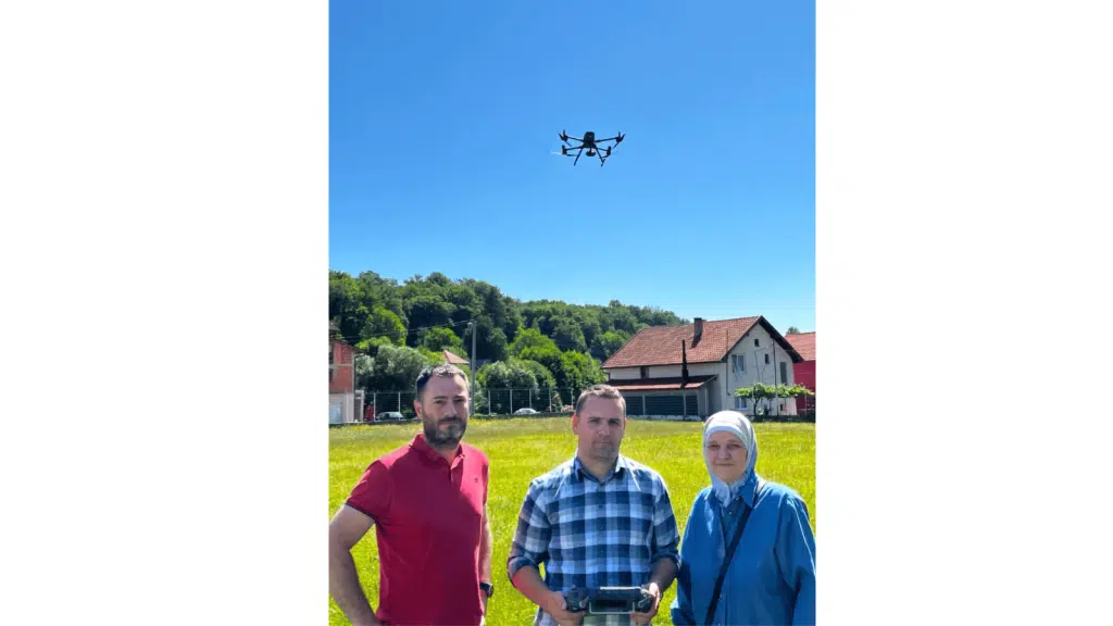 Služba za civilnu zaštitu Općine Travnik realizirala vježbu rukovanja i snimanja dronom