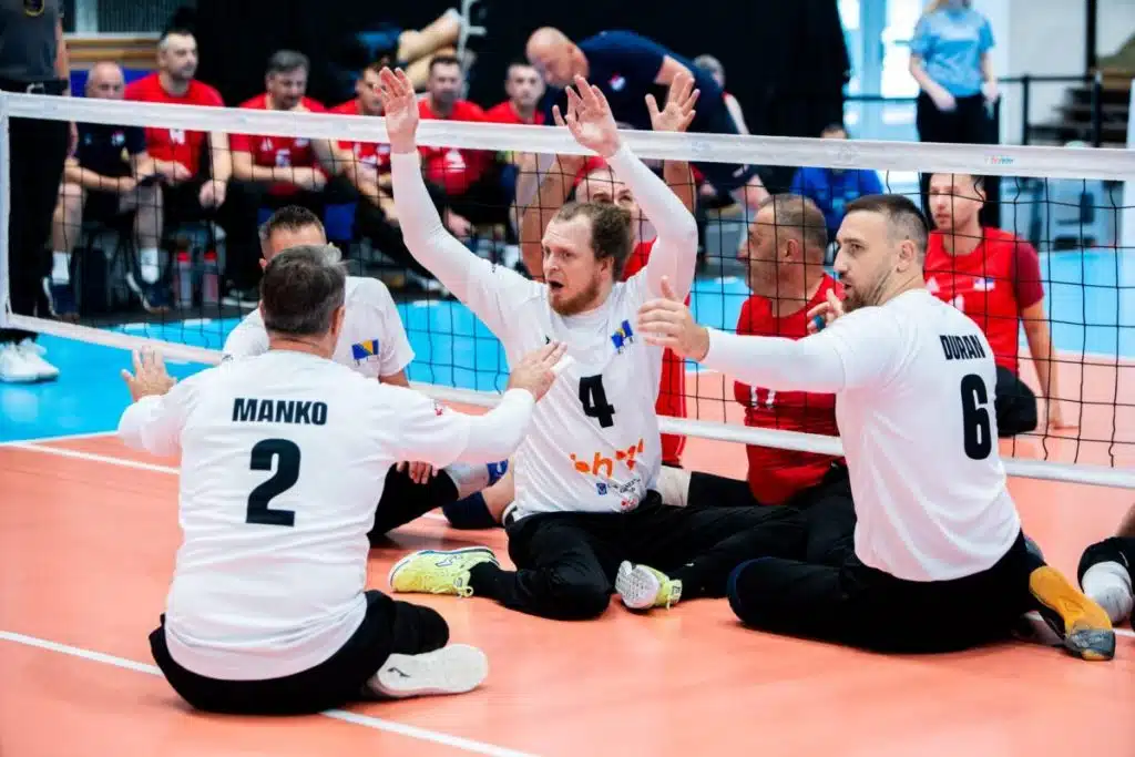BiH u sjedećoj odbojci izborila polufinale Evropskog prvenstva u Mađarskoj Paravolley Europe/Dino Šečić