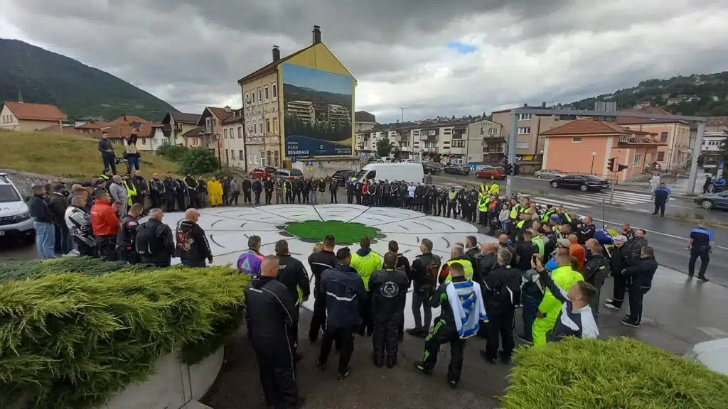 (FOTO) Travnik dočekao motoriste u okviru Moto maratona Srebrenica 2025